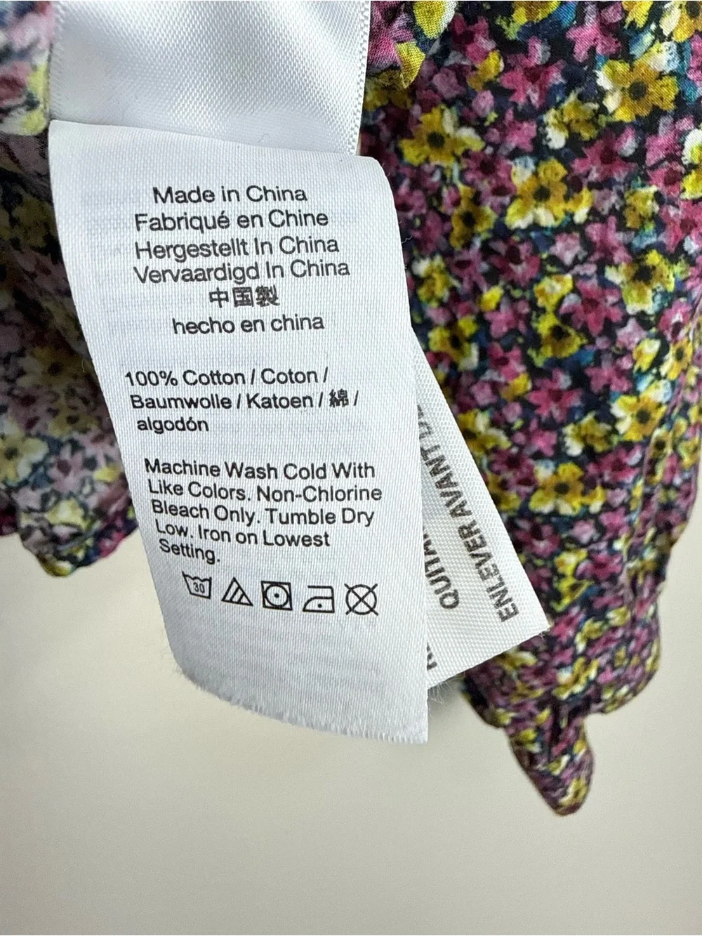 J Crew Purple Liberty Floral Square-Neck Smocked Peplum Top 4 Busy Izzy Purple